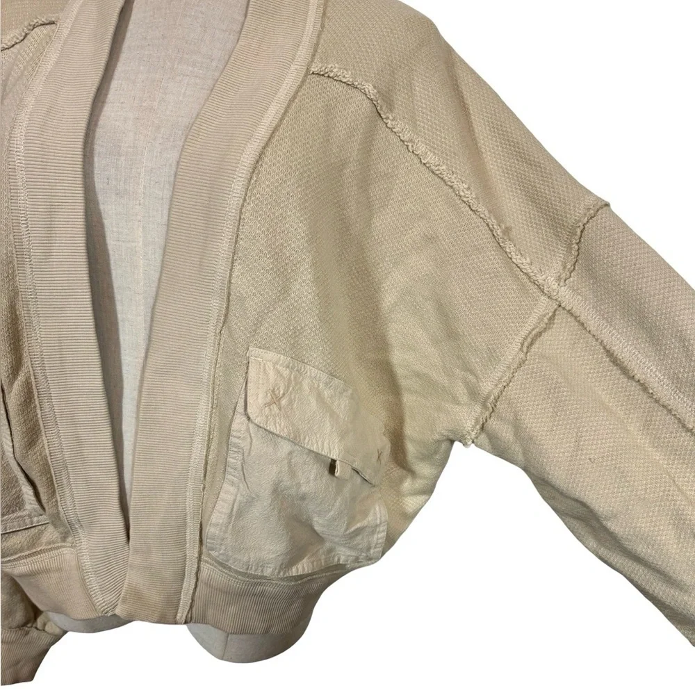 NEW NWT Free People We The Free Lou Day Cardi in Natural